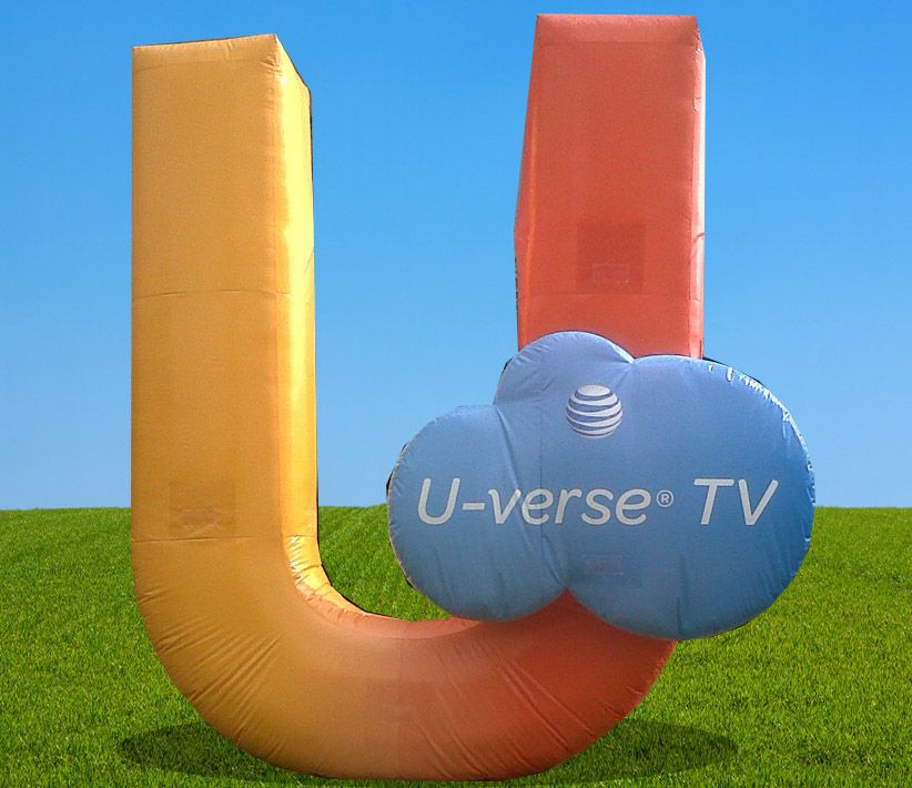 AT&T U-verse TV Giant Inflatable
