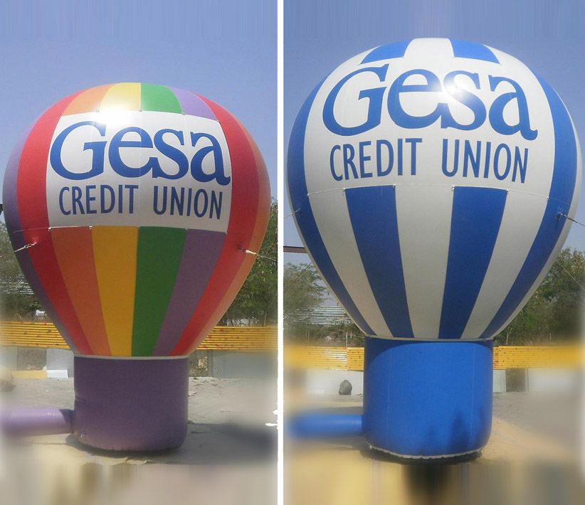 Gesa Credit Union Cold Air Balloons
