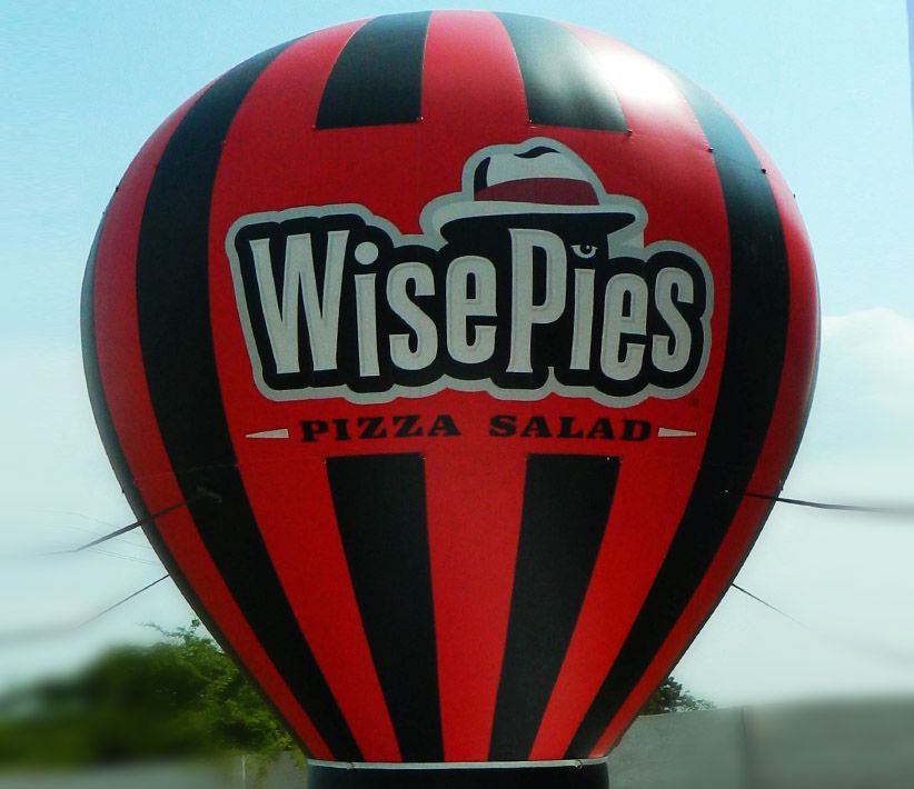 WisePies Pizza Cold Air Balloon