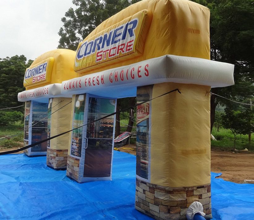 Corner Store Inflatable Arches