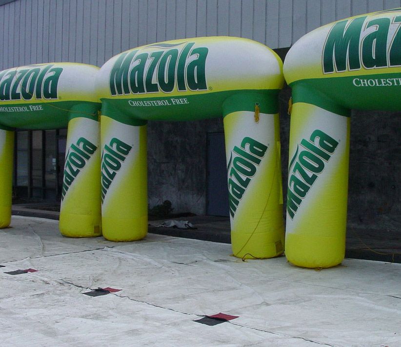 Mazola Inflatable Arches