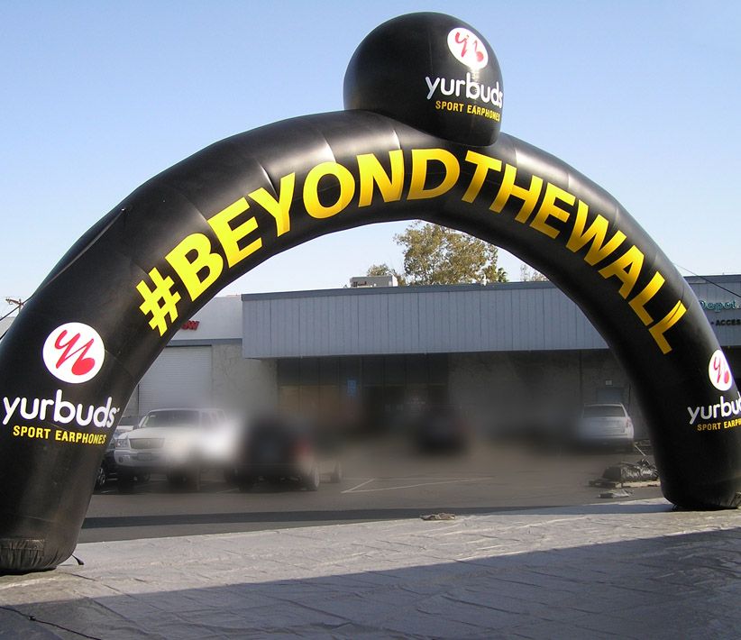 Yurbuds Large Inflatable Arch